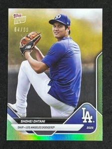 Shohei Ohtani 2025 Topps Now Limited 64/99 Green Parallel Dodgers Pitcher - Picture 1 of 2