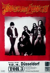 JINGO DE LUNCH - 1992 - Live In Concert - B.Y.E. Tour - Poster - Düsseldorf - Picture 1 of 1