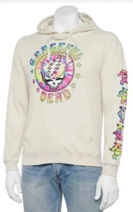 Grateful Dead Batik Grafik Pullover Hoodie Rock Musik Shirt Herren Small - Bild 1 von 3