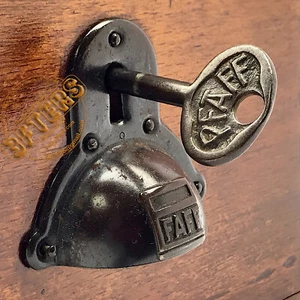 Vintage PFAFF Key for Sewing Machine Table Drawers Bentwood Case Cover Lids - Picture 1 of 4