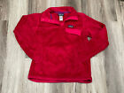 Women?S Patagonia Size Medium Fushcia Snap T Synchilla Pullover With Pockets