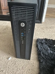 Hp Prodesk Desktop Rgb Lights Computer Intel Core I5 4570 3.2 GHz 8gb Ram 256gb - Picture 1 of 4