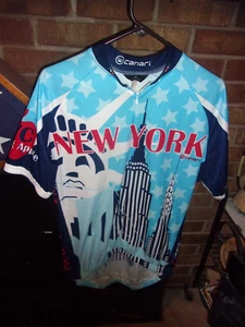 Camiseta deportiva de ciclismo Canari - Nueva York - para hombre talla XL extra grande - Imagen 1 de 2