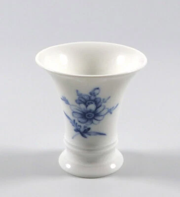 Fürstenberg Vase Trichterform Lottine blaue Blumen - Bild 1 von 4