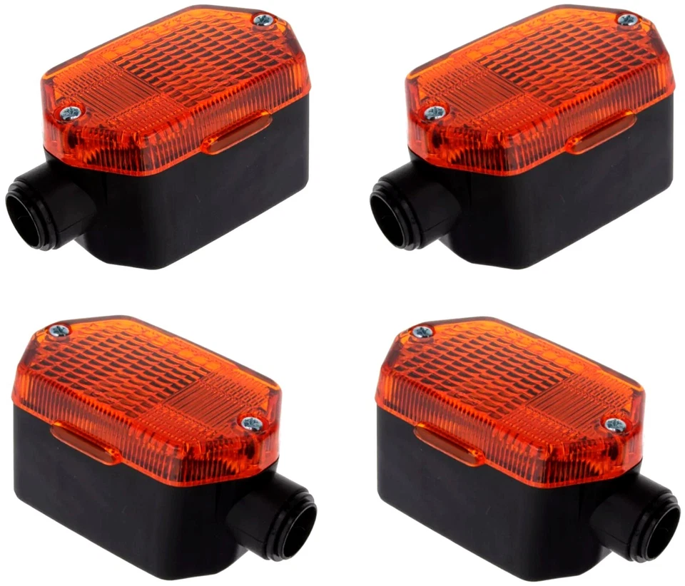 Blinker Satz für MZ ETZ Simson SR50 60 S50 S51 70 80 Enduro Roller 4 x Indicator - Bild 1 von 4
