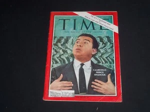 1964 APRIL 3 TIME MAGAZINE - CAMBODIA'S PRINCE SIHANOUK - T 1895 - Picture 1 of 2