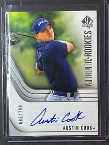 Austin Cook 2021 UD SP Authentic Rookies Auto #81 Auto /799 RC Autograph - Picture 1 of 2