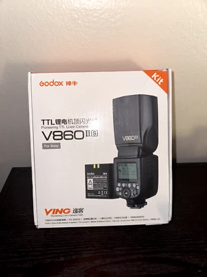Godox VING V860IIS TTL Li Ion Flash Kit for Sony Cameras - Image 1 of 4