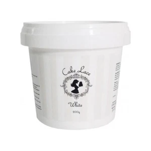 Claire Bowman White Cake Lace - 200g Seal broke on lid - Picture 1 of 1