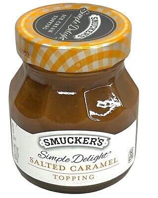 Smucker's Simple Delight Salted Caramel Ice Cream Topping 11.5 Oz Smuckers • 6.21€