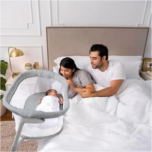 HALO Baby Flex BassiNest, Adjustable Travel Bassinet, Easy Folding, Lightweight - Picture 1 of 5