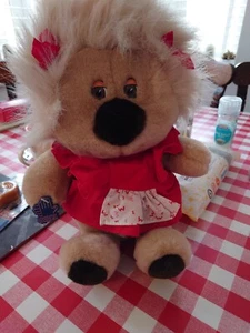 Peluche applausi coccola morbida giocattolo woofits bambina Angela 1988 vintage 13” raro - Foto 1 di 10