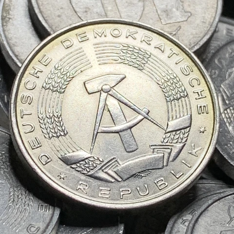 DDR Post Third Reich Communist Germany 10 Pfennig Aluminum Coin Buy 3 Get 1 Free Cover