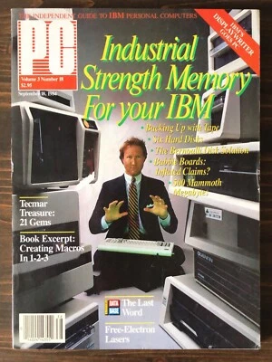 PC Magazine - September 18, 1984, Vol. 3, No. 18 - Image 1 of 4