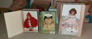 3 MADAME ALEXANDER DOLLS TINY BETTY 48585 CALENDAR GIRL FEB RED RIDING HOOD NRFB - Picture 1 of 11