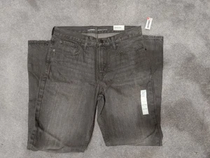 Old Navy Mens 34x34 Loose/Ample Gray Famous Jeans. New With Tags - Picture 1 of 3