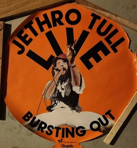 1978 ORIGINAL VINTAGE JETHRO TULL POSTER 24 inch round-- EXTREM SELTEN! - Bild 1 von 2