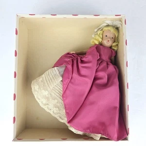 Vtg Nancy Ann Storybook Doll 6" Powder & Crinoline Antoinette - Bild 1 von 11