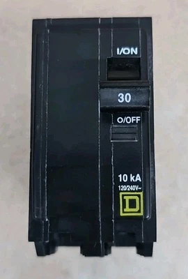 Square D QO230 2-Pole 30 Amp 120/240V Plug-In Breaker  W# - Image 1 of 4