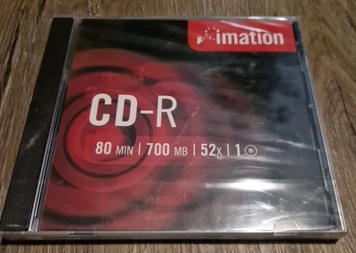 Imation CD Rohlinge CD-R 700 MB 1 Stück  Neu  - Bild 1 von 2