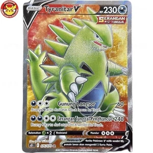 Tyranitar V S5I 076/070 SR Full Art Single Strike Master Pokemon TCG Indonesien - Bild 1 von 3