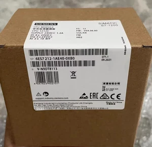 Neu 6ES7212-1AE40-0XB0 SPS-Modul im Karton brandneu kostenloser Versand - Bild 1 von 1