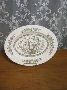 Kaschmir Baum - überbackene indische Baum Design Platte - Japan - 14-1/8" x 10,75" - Bild 1 von 7