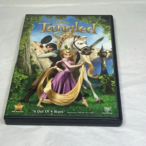 Disney's Tangled (2010) DVD Family Kids Movie, Rated PG Rapunzel Princess Hair - Picture 1 of 4