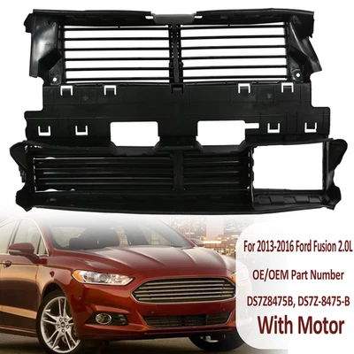 Active Grille Shutter with Motor Assembly for Ford Fusion 2013 2014 2015 2016 - Image 1 of 4