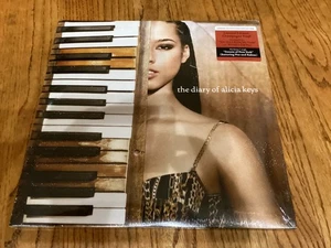 The Diary Of Alicia Keys Champagne Colored vinyl 2x LP BONUS 45 NEW piano SEALED - Picture 1 of 3