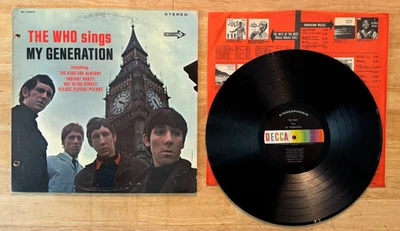 33 12" LP THE WHO MY GENERATION ON DECCA STEREO - Image 1 of 2