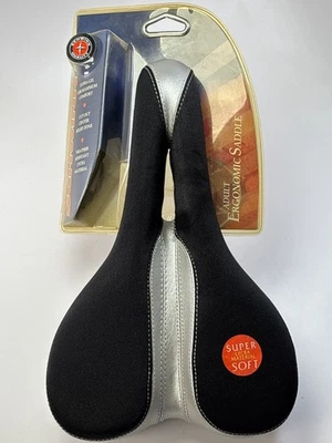Schwinn Extra Gel Sport Bike Seat Maximum Comfort Ergonomic Saddle Relief Zone - Image 1 of 3