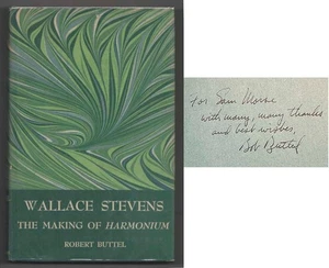 Robert BUTTEL / WALLACE STEVENS THE MAKING OF HARMONIUM Signed First #195752 - Picture 1 of 2