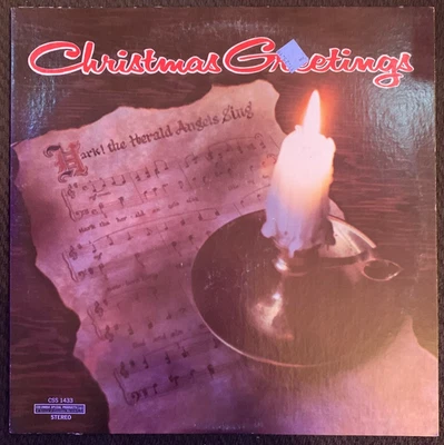 Christmas Greetings - OG 1970 vinyl LP - Robert Goulet - Burl Ives - Ray Conniff - Image 1 of 3