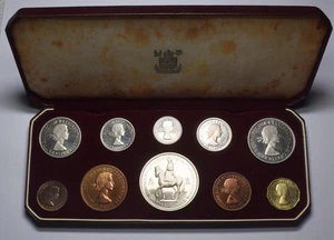 1953 Proof Set - Elizabeth II British Coins - Bild 1 von 7