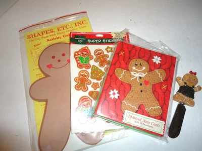 Conjunto de artículos de regalo de pan de jengibre Foto 1 de 4