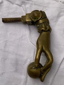 Vintage Messing Hand- Design Türklopfer Tür Klingel - Bild 1 von 10