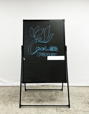 NEW 48" LED Erasable Display Writing Board Multi Color Remote Markers Included - Image 1 of 4