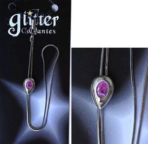 Colgante de mano para movil Glitter LAGRIMA Rosa - Picture 1 of 1