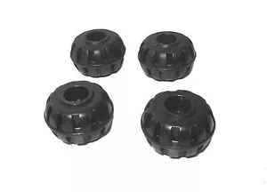 Original Meccano Road Wheel x 4 (part 187f) - Picture 1 of 1