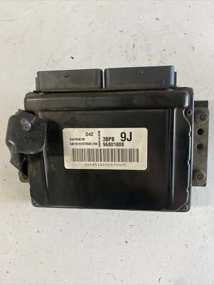 2007 CHEVROLET MATIZ ENGINE CONTROL UNIT 96801808 5WY5451B D42 - Image 1 of 4