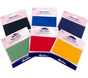 Waterproof Repair Patches Hemline Nylon Self Adhesive Mending Coats Tents Bags - Picture 1 of 10