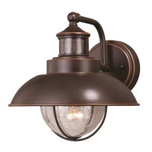 Vaxcel Harwich Dualux 10' Outdoor Wall Light, Burnished Bronze - T0263 - Picture 1 of 1