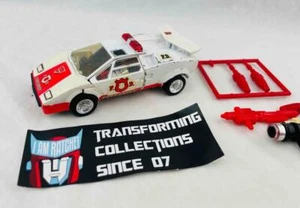 Transformers Original G1 1985 Autobot Car Red Alert Complete - Picture 1 of 3