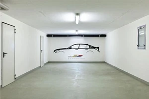 Big Vinyl Wall Decal Cadillac CT5-V Black Wing Sticker Wall Graphic 4 Foot Long - Picture 1 of 1