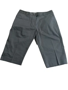 Adidas Women's Pedal Pusher Black Golf Shorts Capris Stretch Comfort Sz 10 NEW - Picture 1 of 9