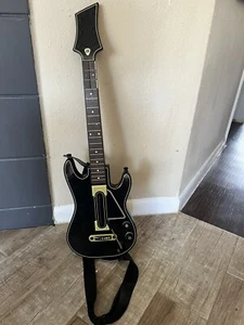 Activision Guitar Hero Power Wireless Controller Xbox 360 PS3 Black Gold 000654 - Picture 1 of 5