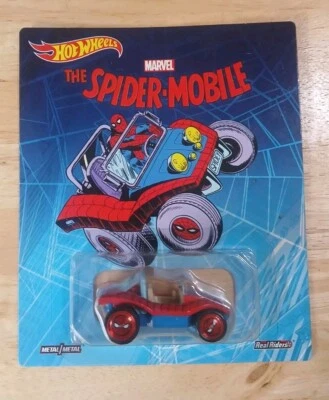 SDCC 2017 - Mattel - Hot Wheels - Marvel Spider-Man - The Spider-Mobile Foto 1 de 2