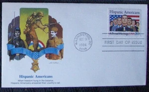 US FDC Hispanic Americans. A Proud Heritage, Washington 1984 - Picture 1 of 1
