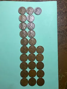1930PD-1939PDS 26 LINCOLN WHEAT CENTS, fast kompletter 30er Satz! bis auf 31-S - Bild 1 von 5